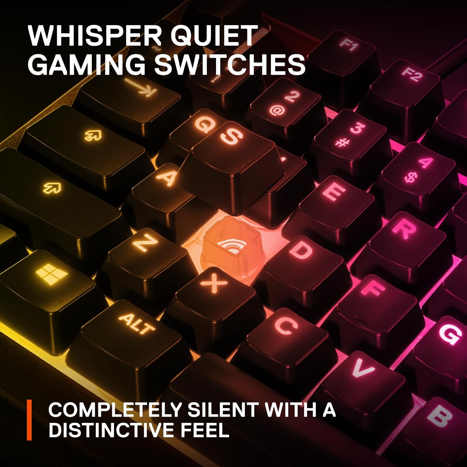 Thumbnail 3 de SteelSeries Apex 3 TKL – Silent, IP32, RGB, US QWERTY Tenkeyless Gaming Keyboard