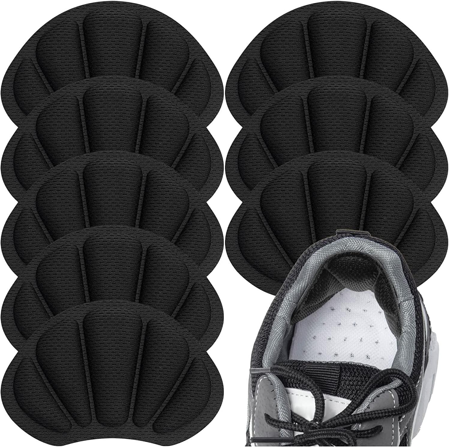 Heel Cushion Pads 8 pack self-adhesive