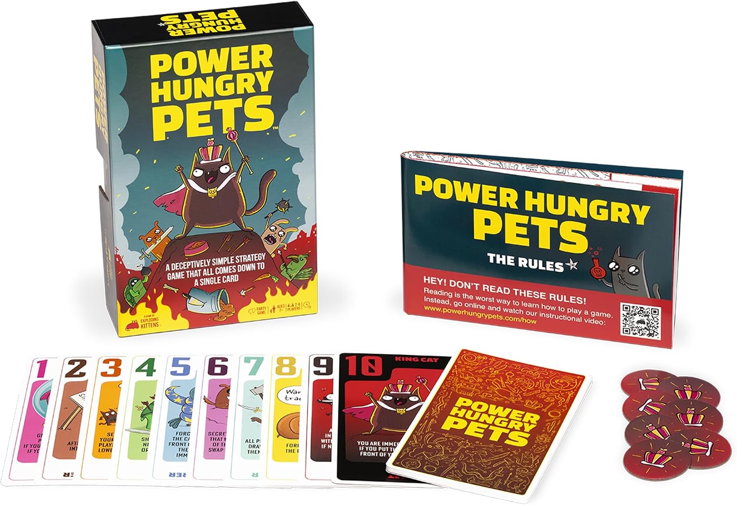Thumbnail 4 de Exploding Kittens Power Hungry Pets