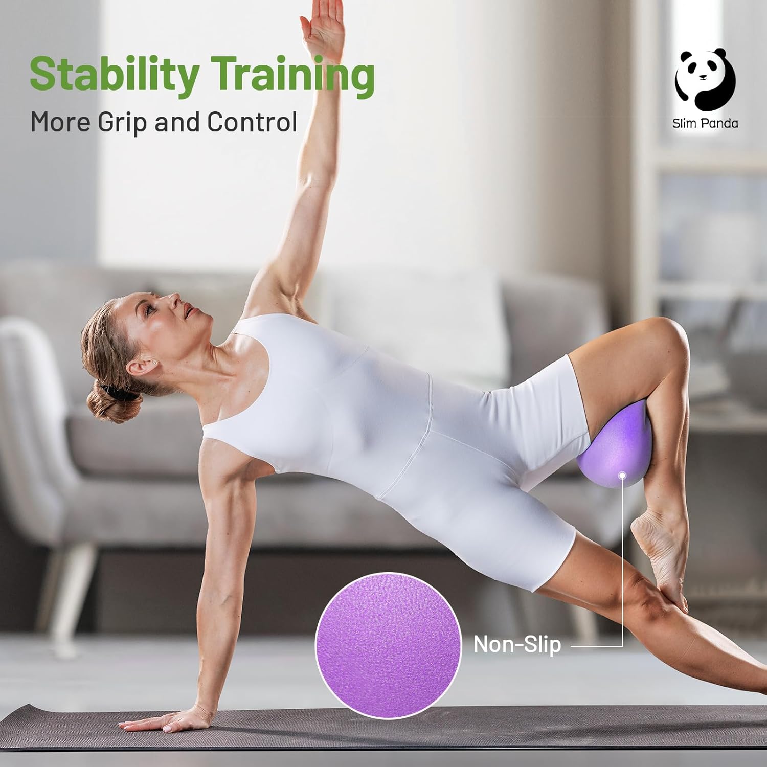 Thumbnail 3 de Slim Panda 9 inch Pilates ball 23cm