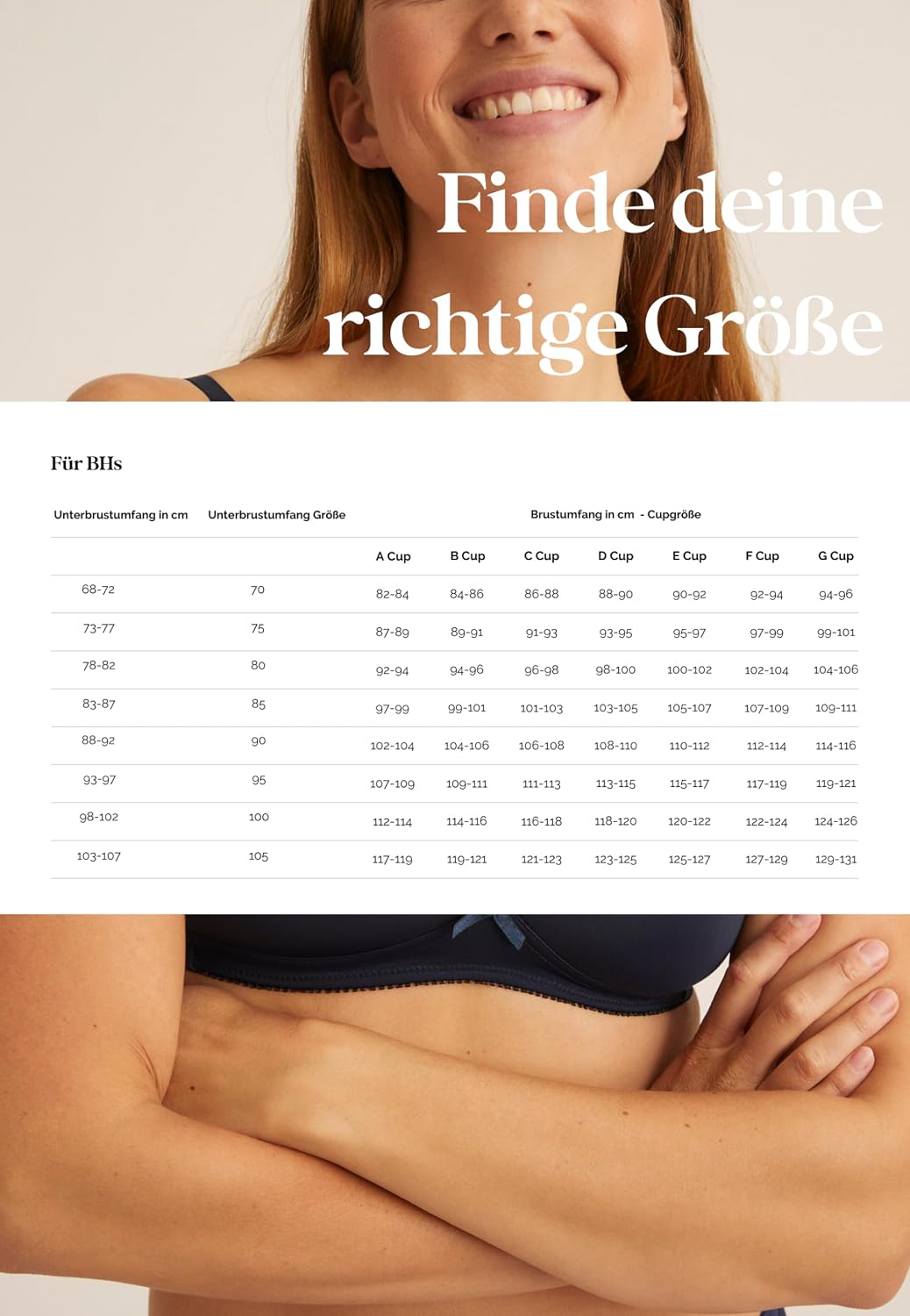 Detalle de Naturana Soft-BH ohne Bügel mit Schale (Cup A-D) – optimaler Sitz, maximaler Halt
