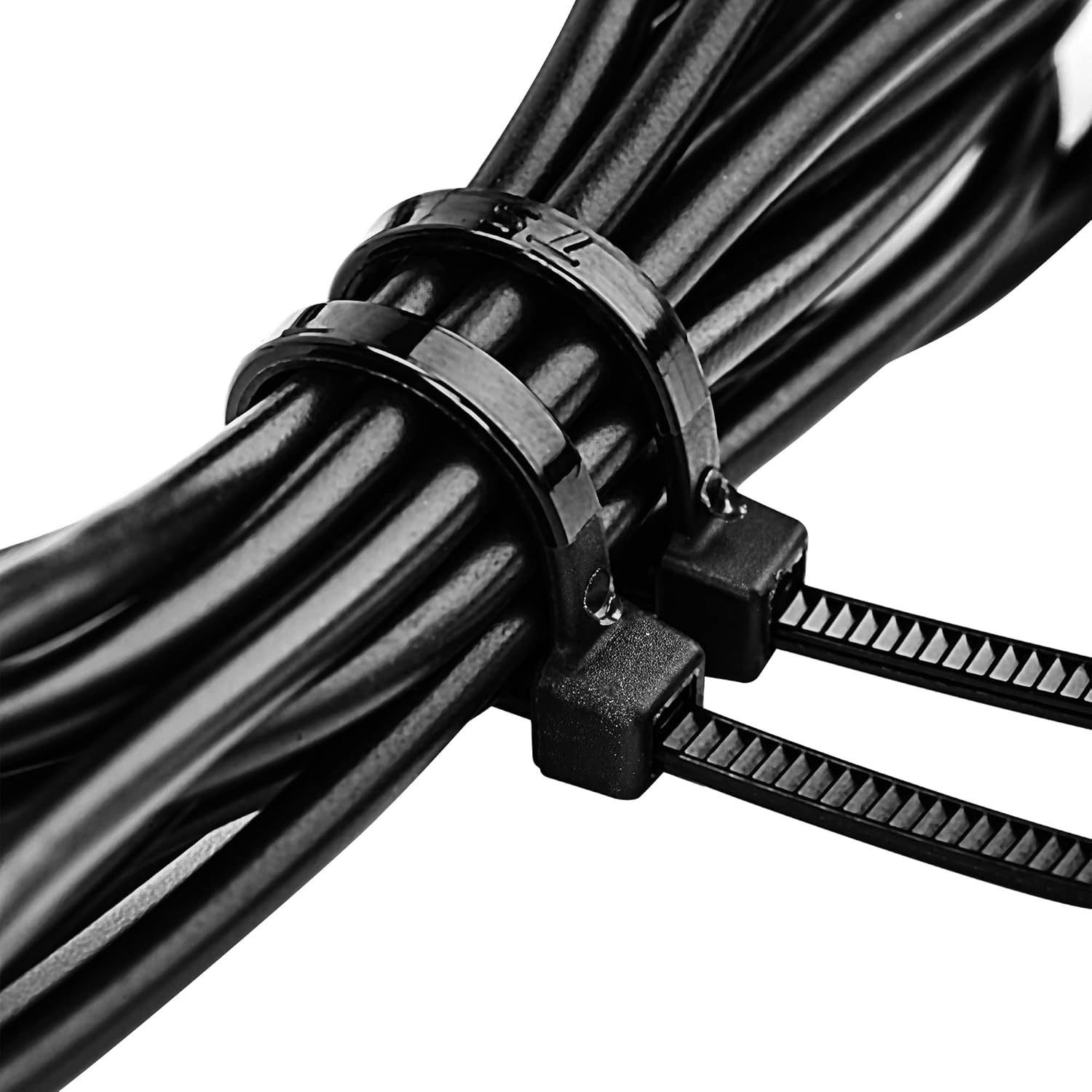Thumbnail 4 de Amazon Basics Adjustable Cable Straps: Versatile Nylon Zip Ties for Cable Management