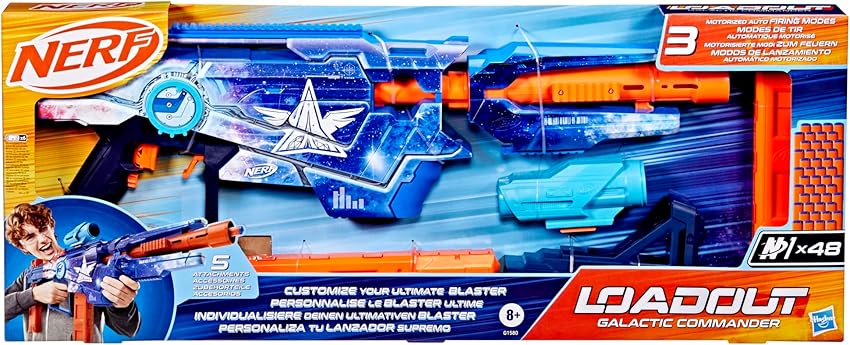 Detalle de Nerf Loadout Galactic Commander 48 dardos