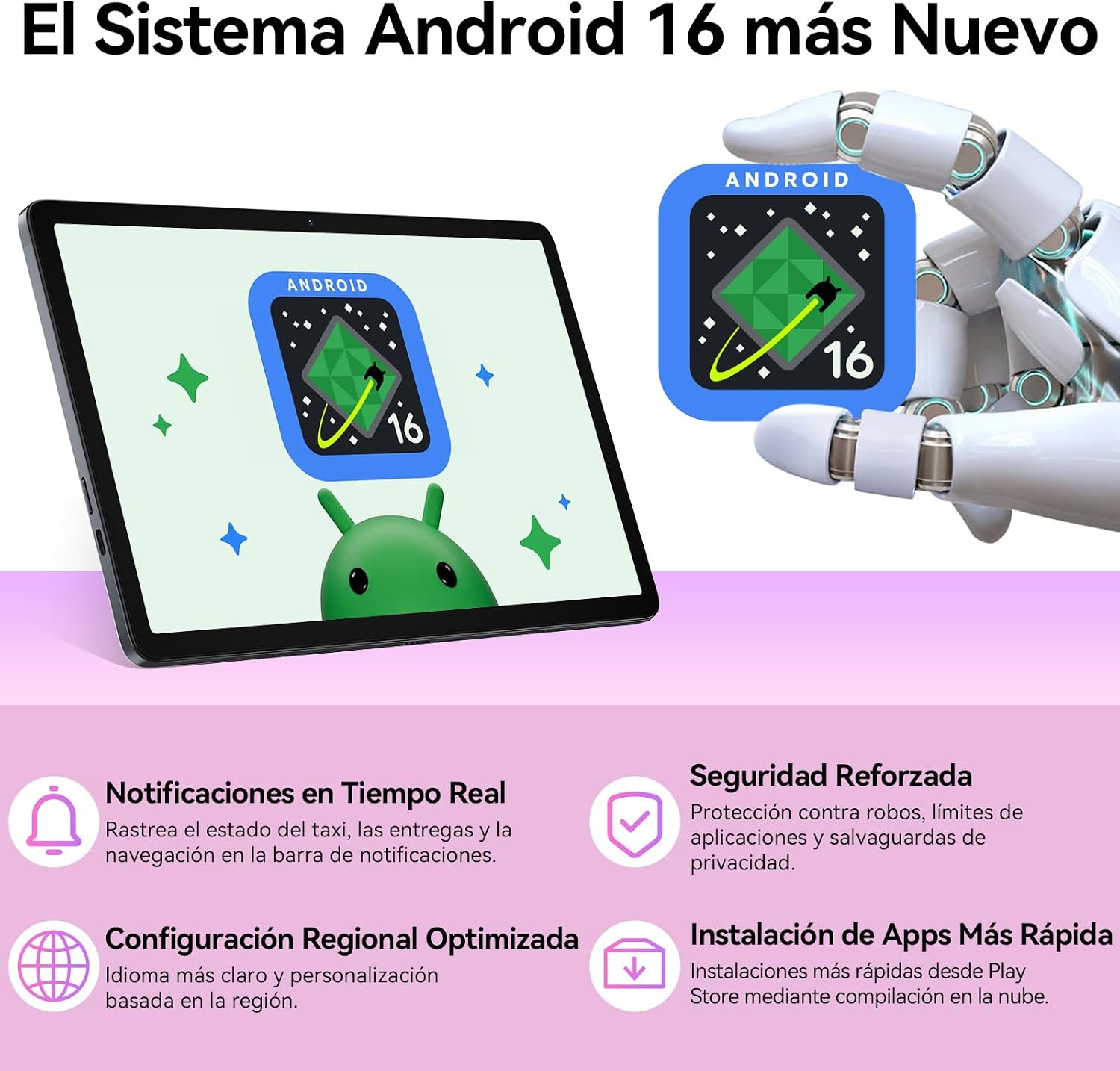 Thumbnail 1 de TABWEE T20 Tablet Android 16 10 pulgadas 24GB
