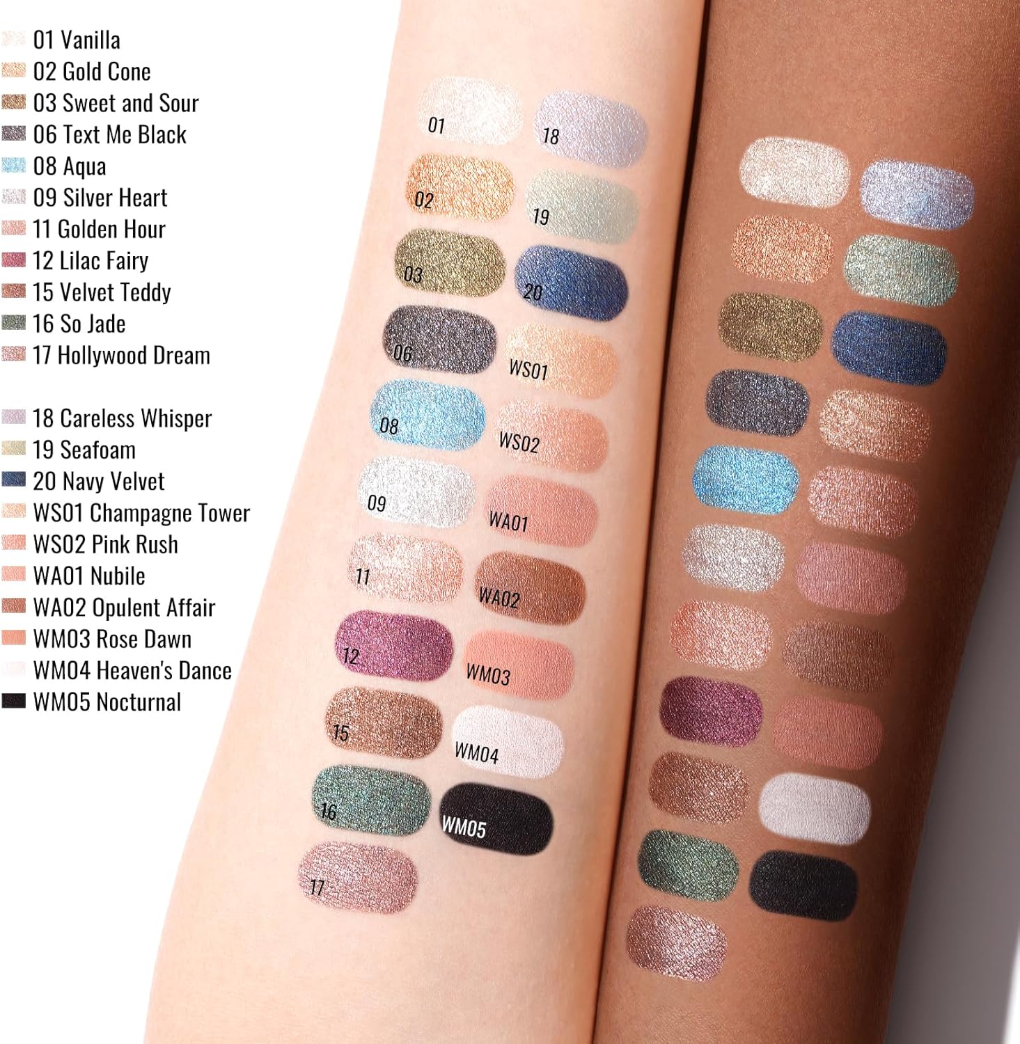 Thumbnail 6 de Oulac Matita Ombretto Girevole Moka Satin-Finish WA02 “Opulent Affair” – waterproof, anti sbavature, 16 ore