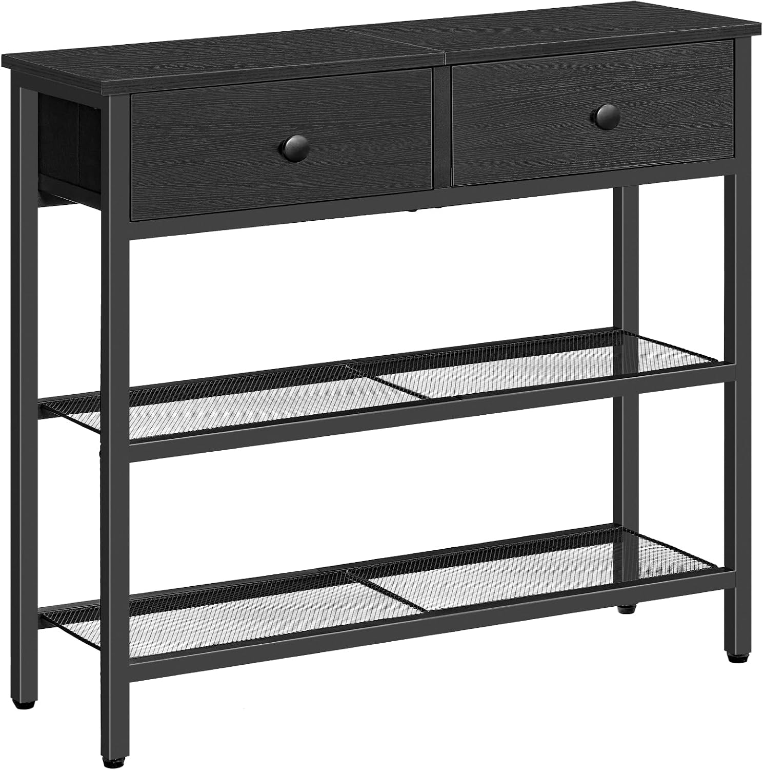 HOOBRO tavolo ingresso 75 cm con cassetti