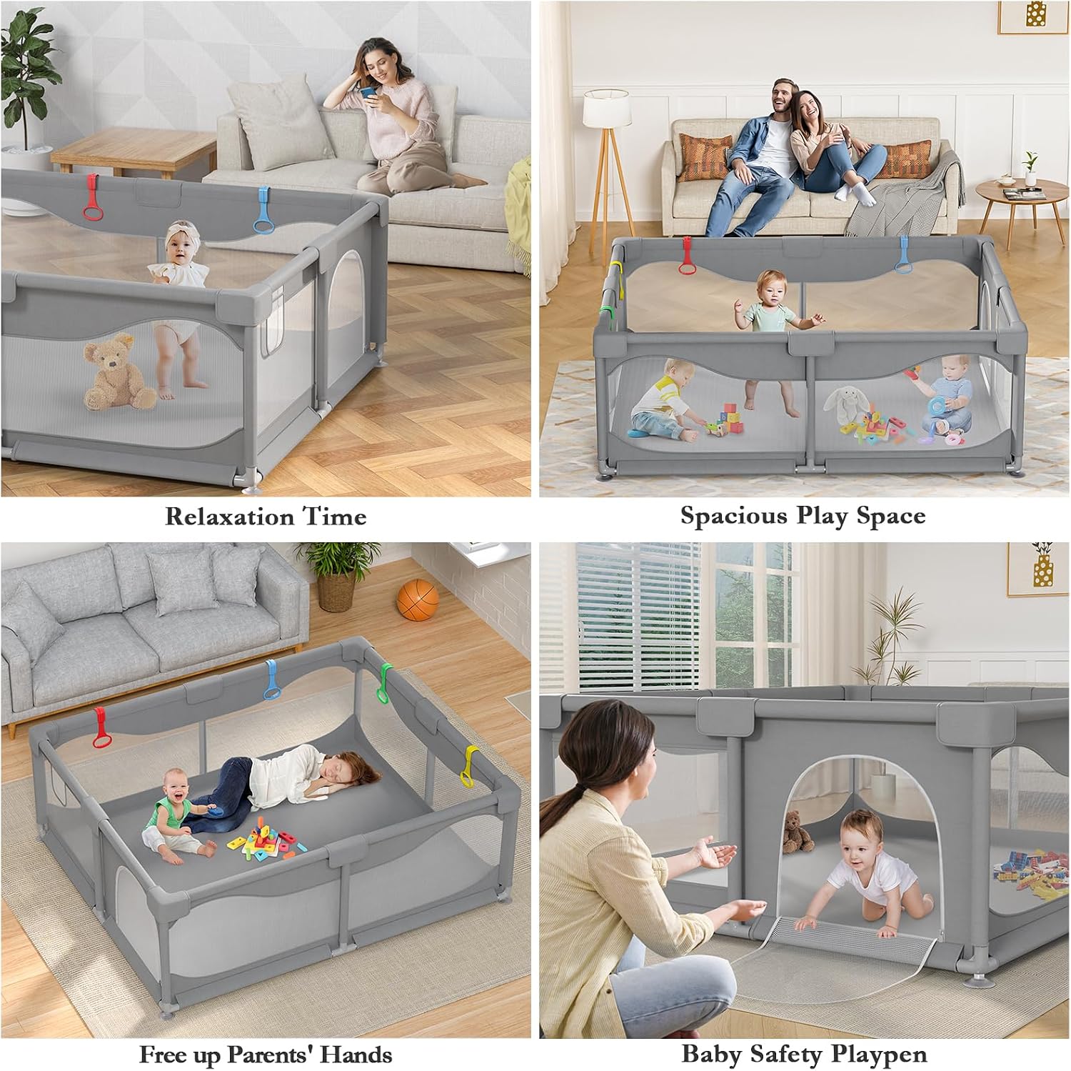 Thumbnail 5 de Box Bambini 200 x 180 x 68 cm Recinto per Bambini