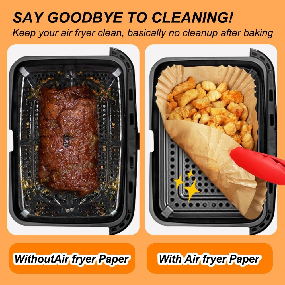 Thumbnail 4 de BYKITCHEN Airfryer Backpapier 100er-Pack đź§ľ