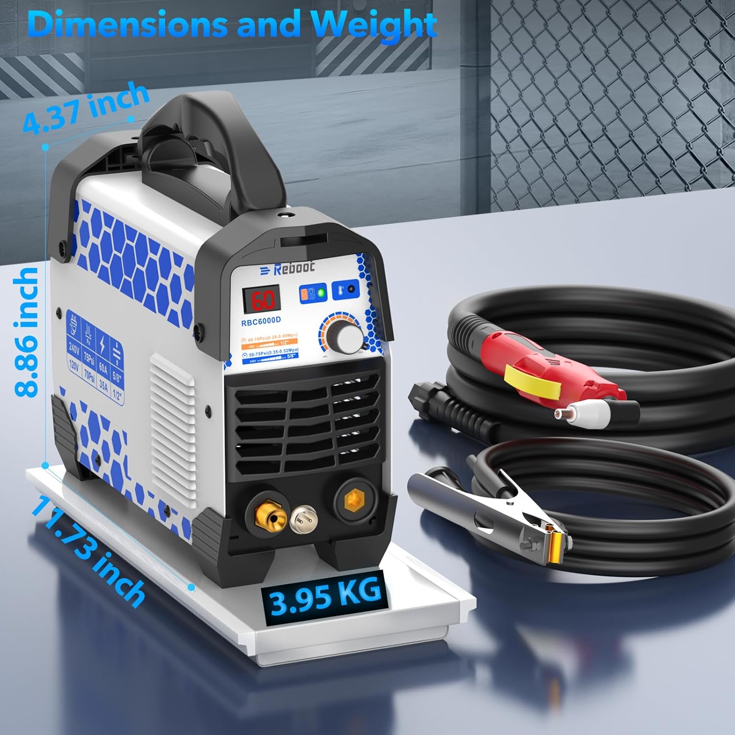 Thumbnail 4 de RBC6000D Reboot 60A Plasma Cutter 240V