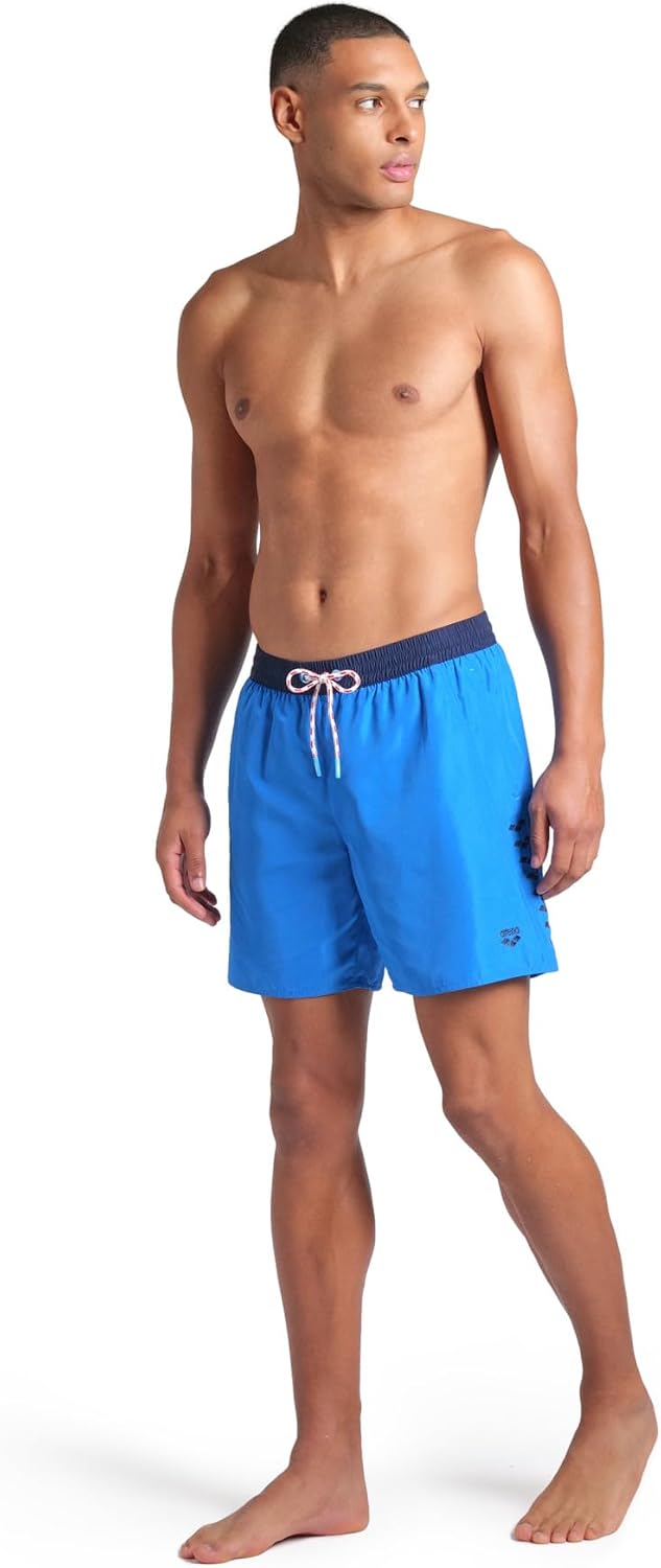 Thumbnail 6 de ARENA Team Stripe Beach Boxer Swim Briefs – Boxer de plage en polyester recyclé