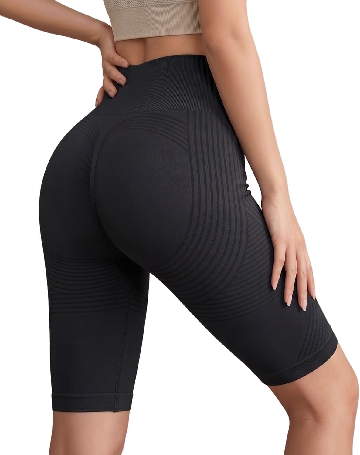 Thumbnail 6 de Dreaku Anti Cellulite Leggings für Damen – Kompressions- Sportleggings mit Push-up, High Waist & Blickdichte