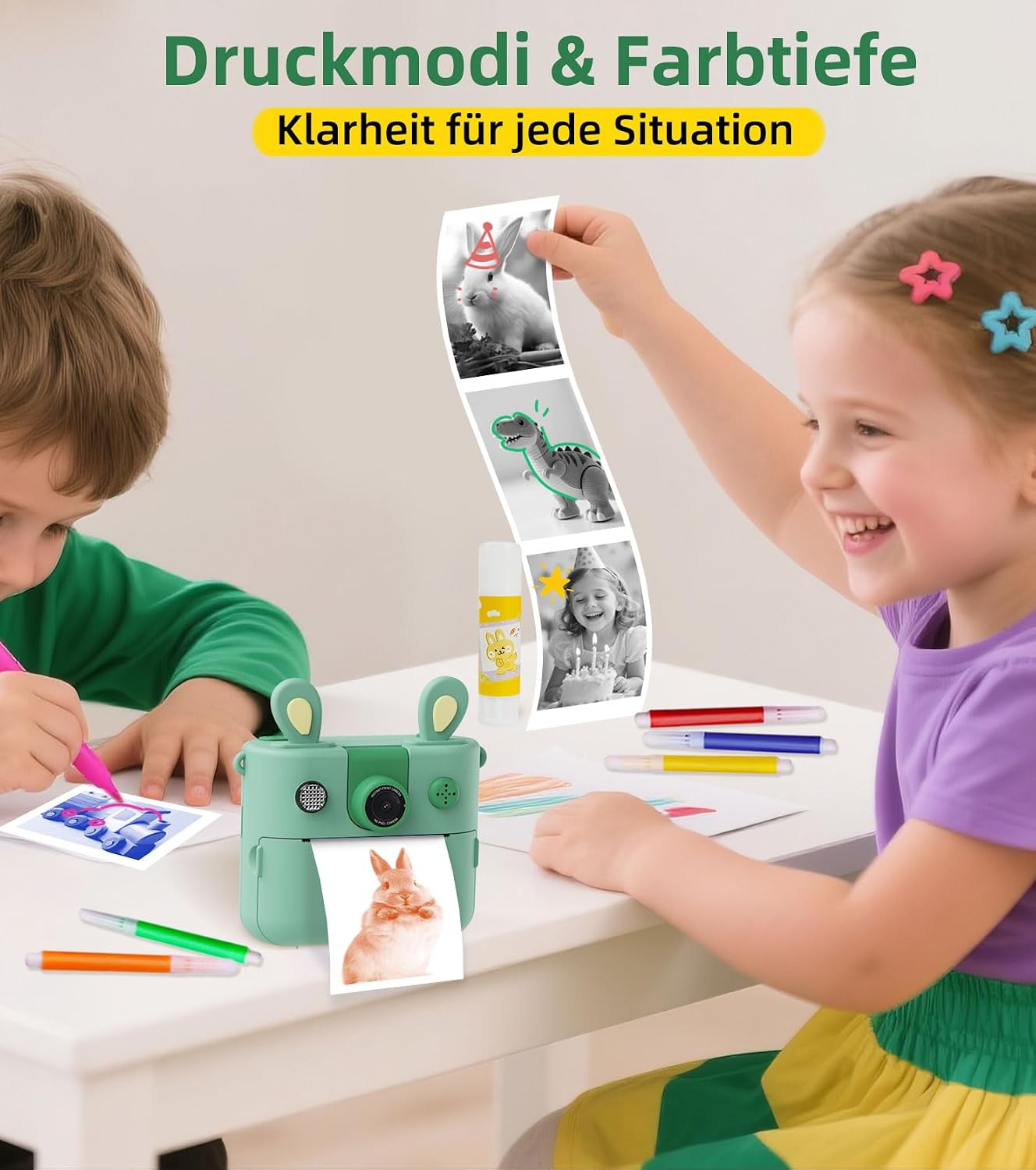 Thumbnail 3 de Kinderkamera für Sofortbilder mit 32 GB
