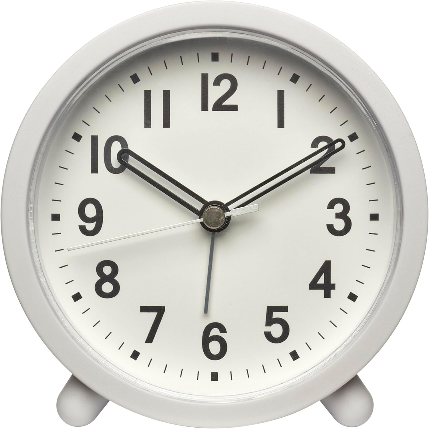 Detalle de TFA Dostmann Réveil Matin analogique 60.1043.02 – Silencieux, rétroéclairage et snooze