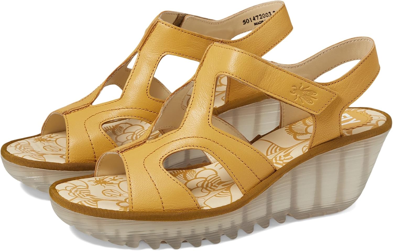 Detalle de Fly London Sandales Yotu472fly pour femme — confort amélioré et style décontracté