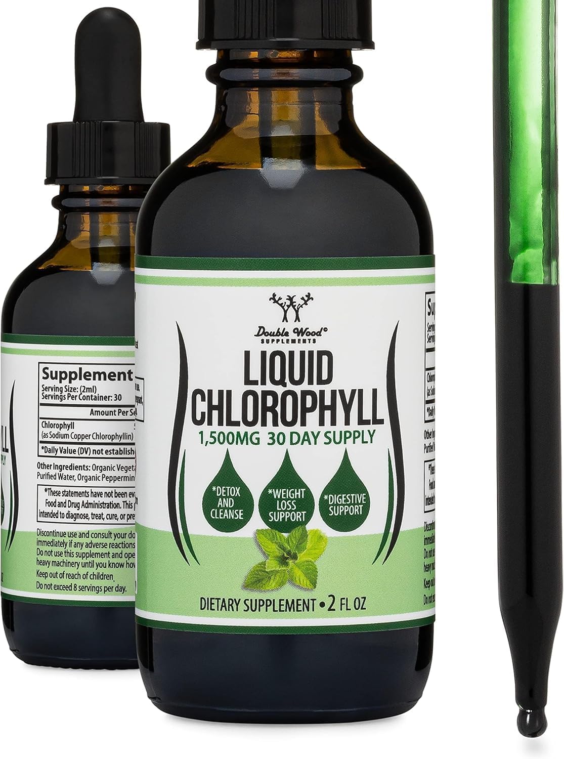 Thumbnail 6 de Double Wood Liquid Chlorophyll Drops, 4 fl oz