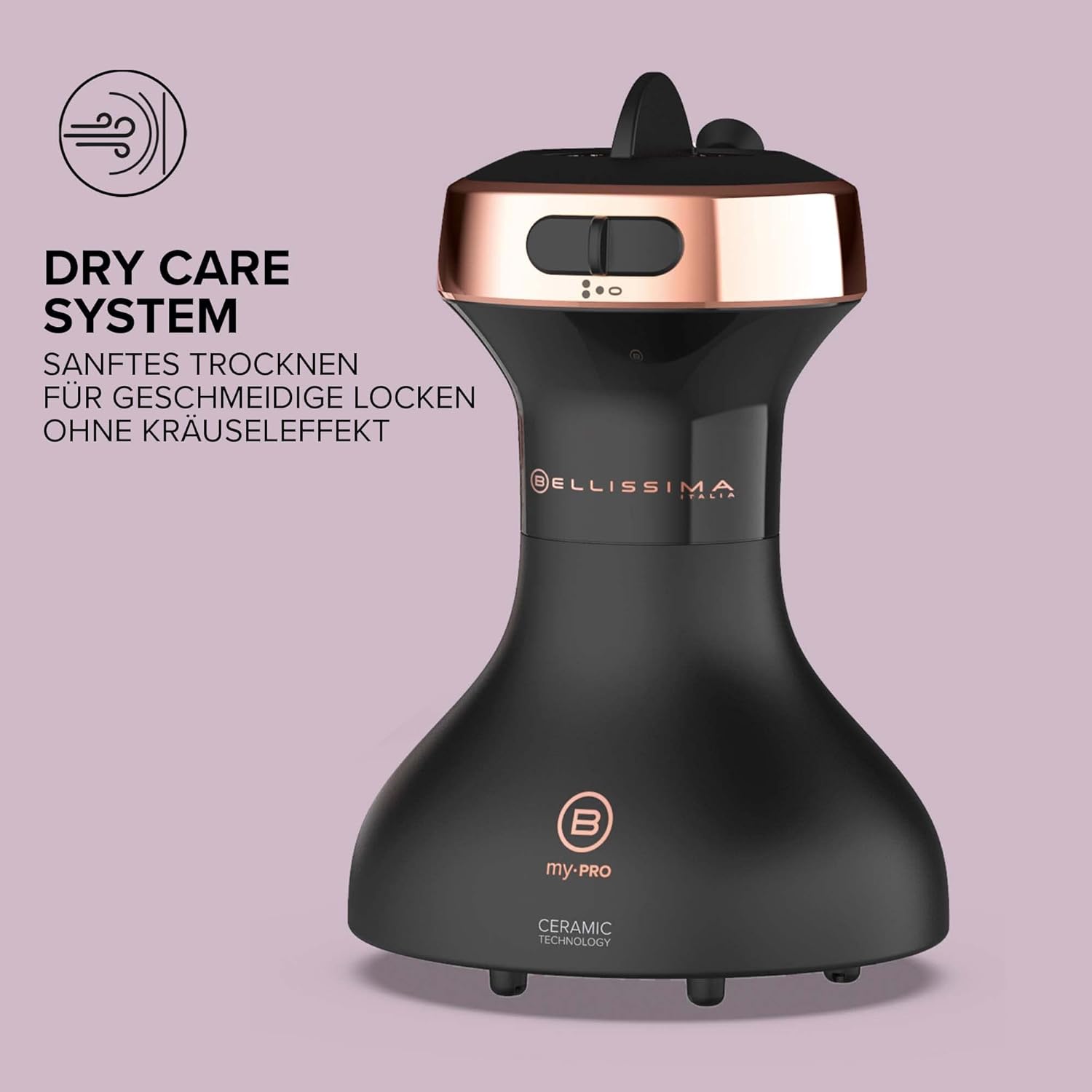 Detalle de BELLISSIMA My Pro Diffon Ceramic DF1 3000 – Heißluftdiffusor für Locken mit Keramiktechnologie
