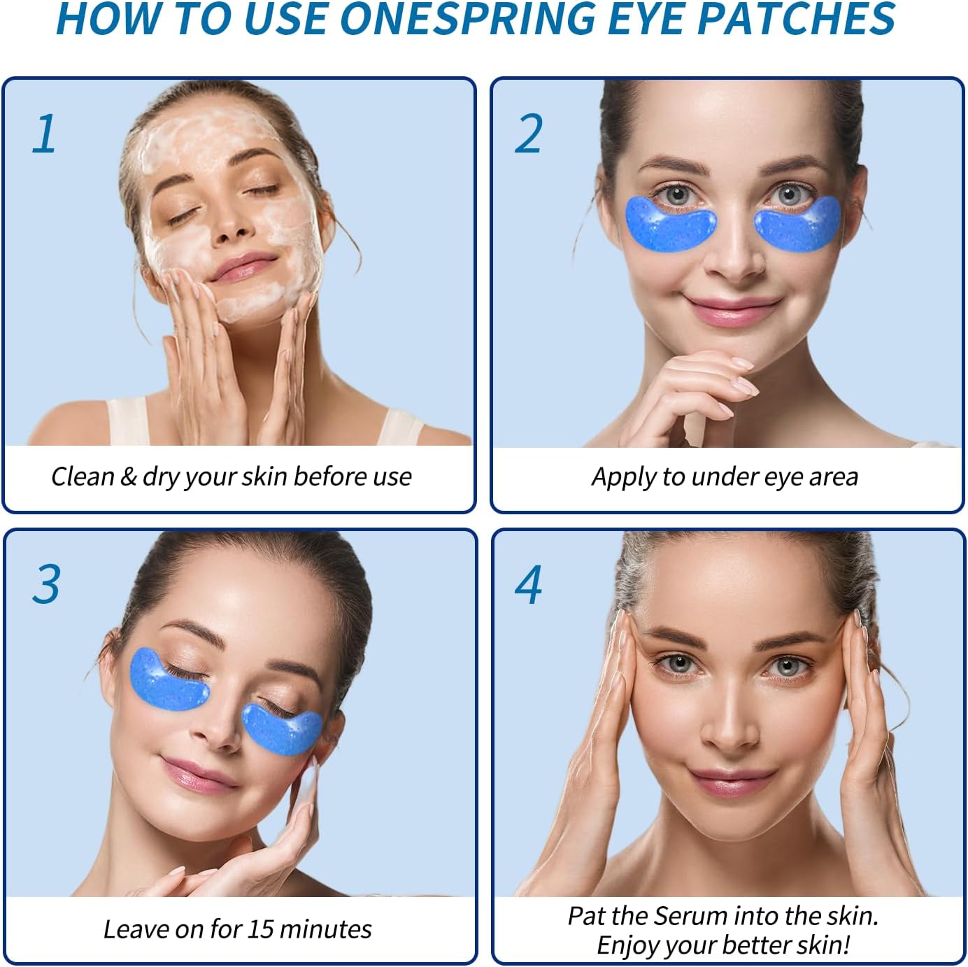 Thumbnail 6 de Onespring Eye Gel Pads, 24 Pairs, with Collagen and Hyaluronic Acid