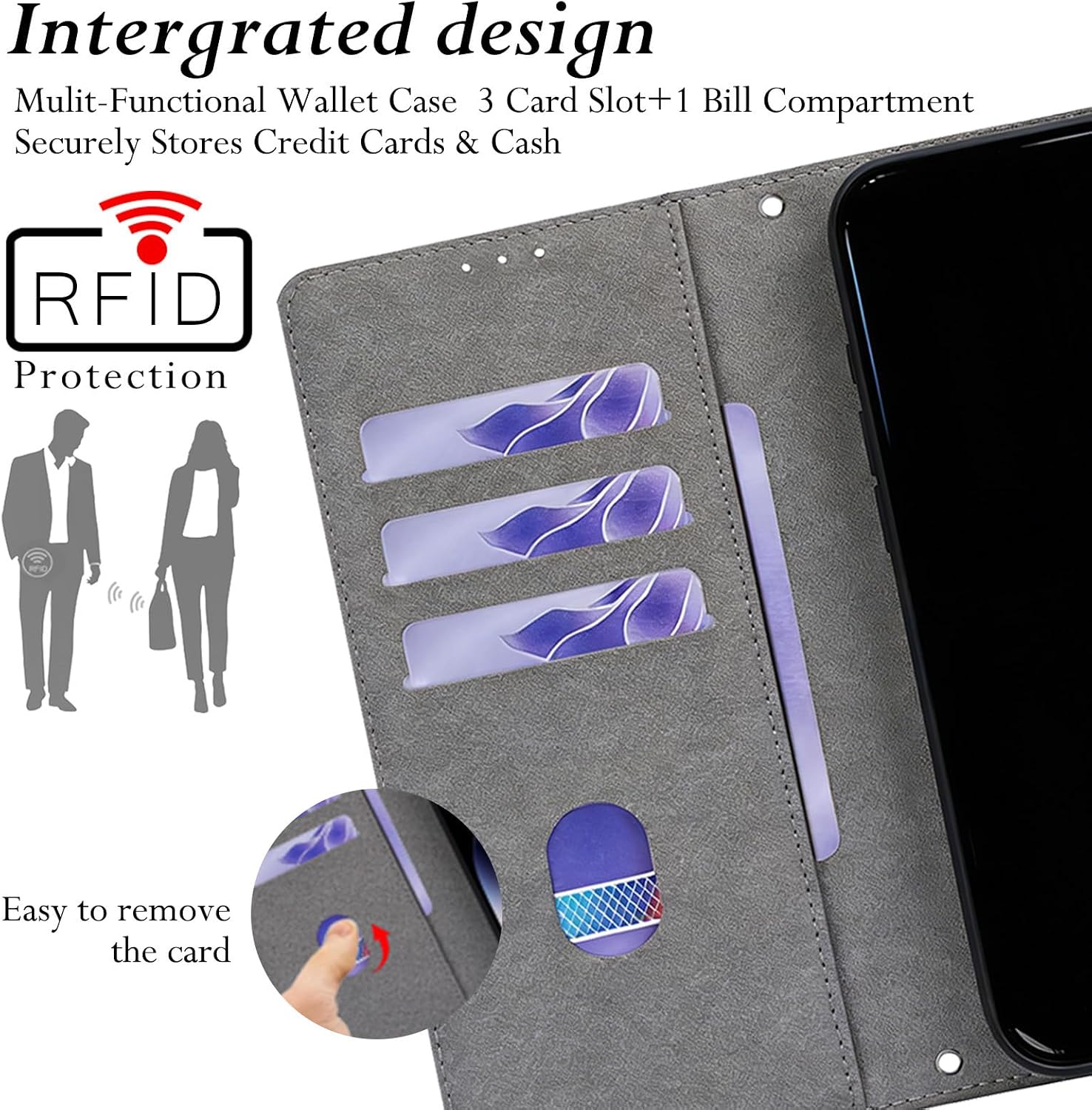 Thumbnail 1 de MUOHEGNT Galaxy S26 Plus Wallet Case