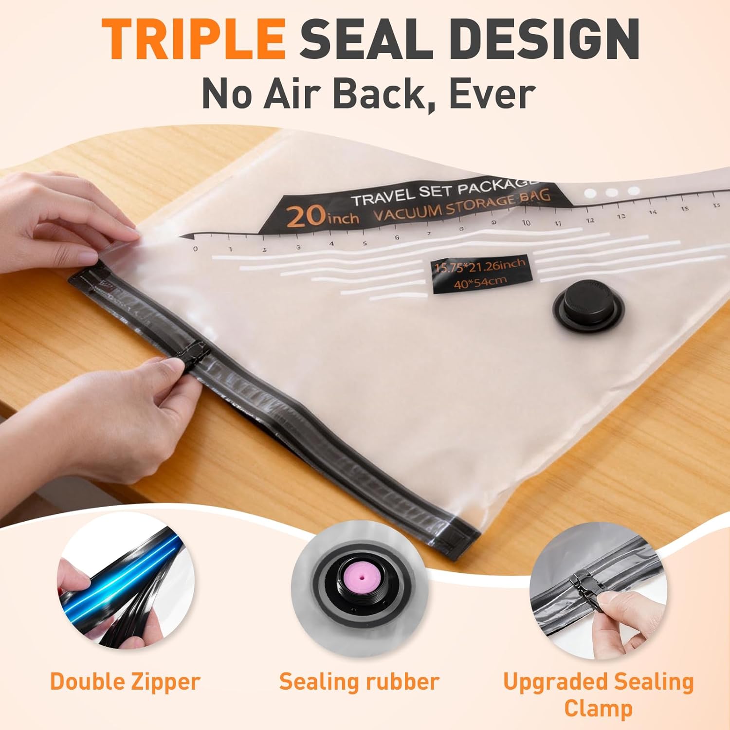 Thumbnail 4 de TJ-Ocean 12-Pack Vacuum Storage Bags with Portable Wireless Electric Pump