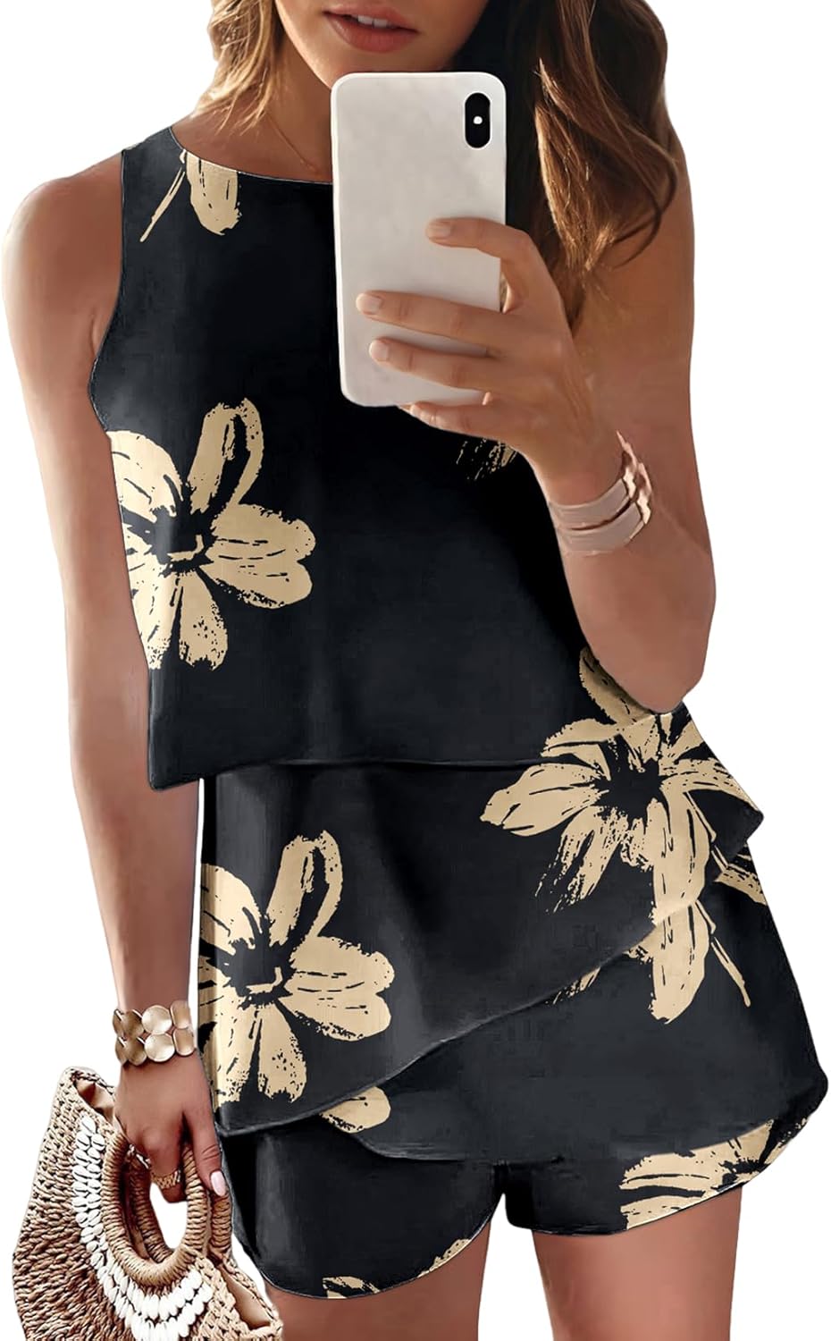 Thumbnail 6 de Dokotoo 2026 Ruffle Chiffon Sleeveless Romper