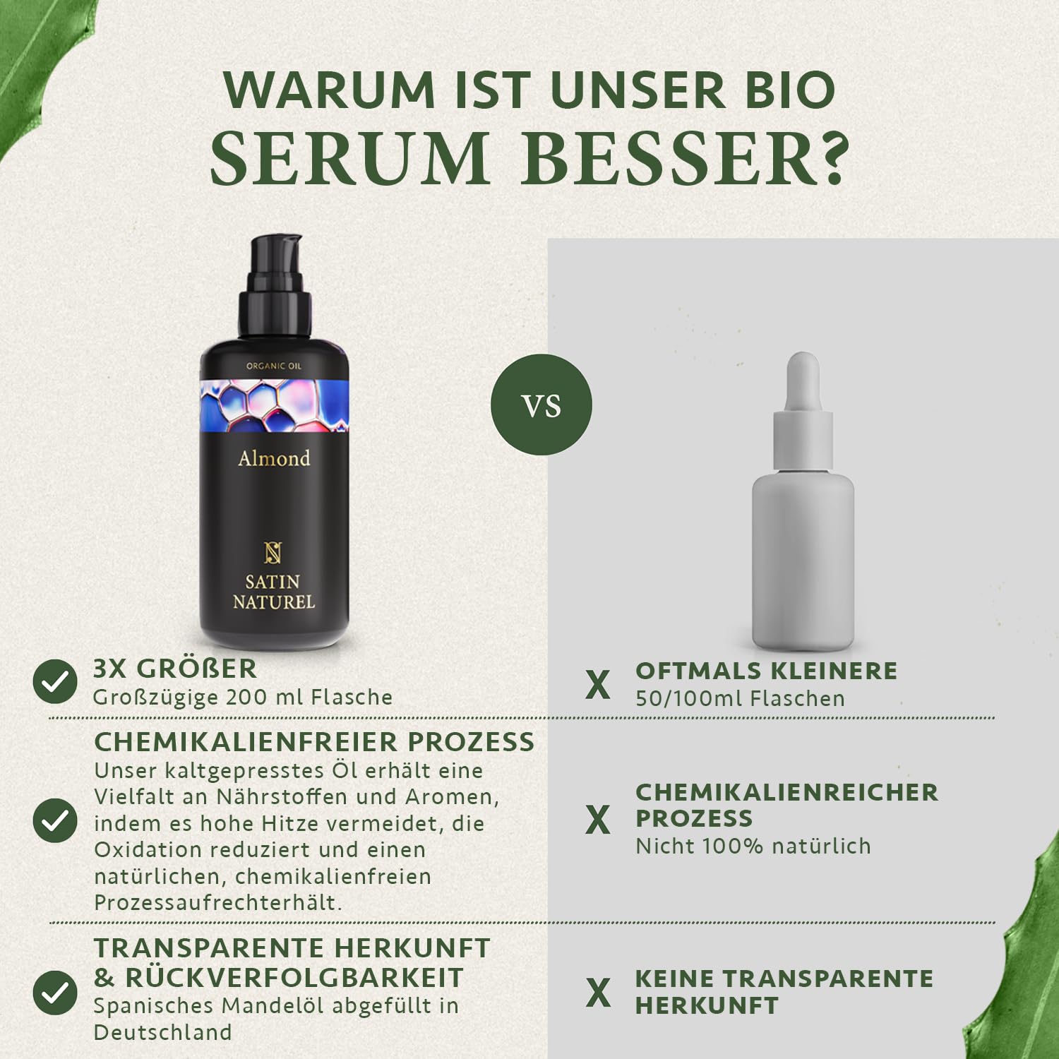 Thumbnail 6 de Satin Naturel Bio Mandelöl kaltgepresst 200 ml – Haar- und Babyöl