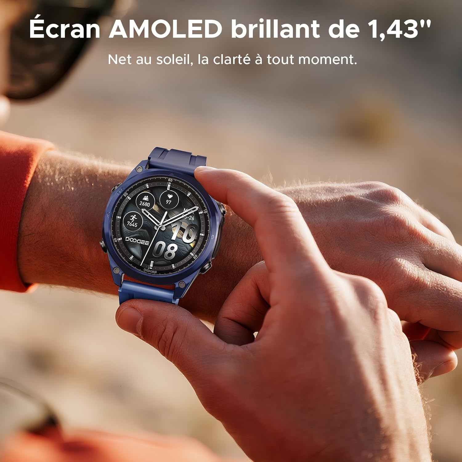 Thumbnail 4 de DOOGEE Anywise W1 Pro montre connectée 1,43"