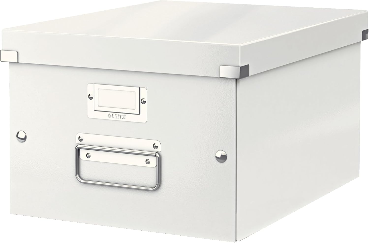 Scatola archivio Leitz Click & Store WOW formato Medium per A4 e oggetti di medie dimensioni, bianco 60440001