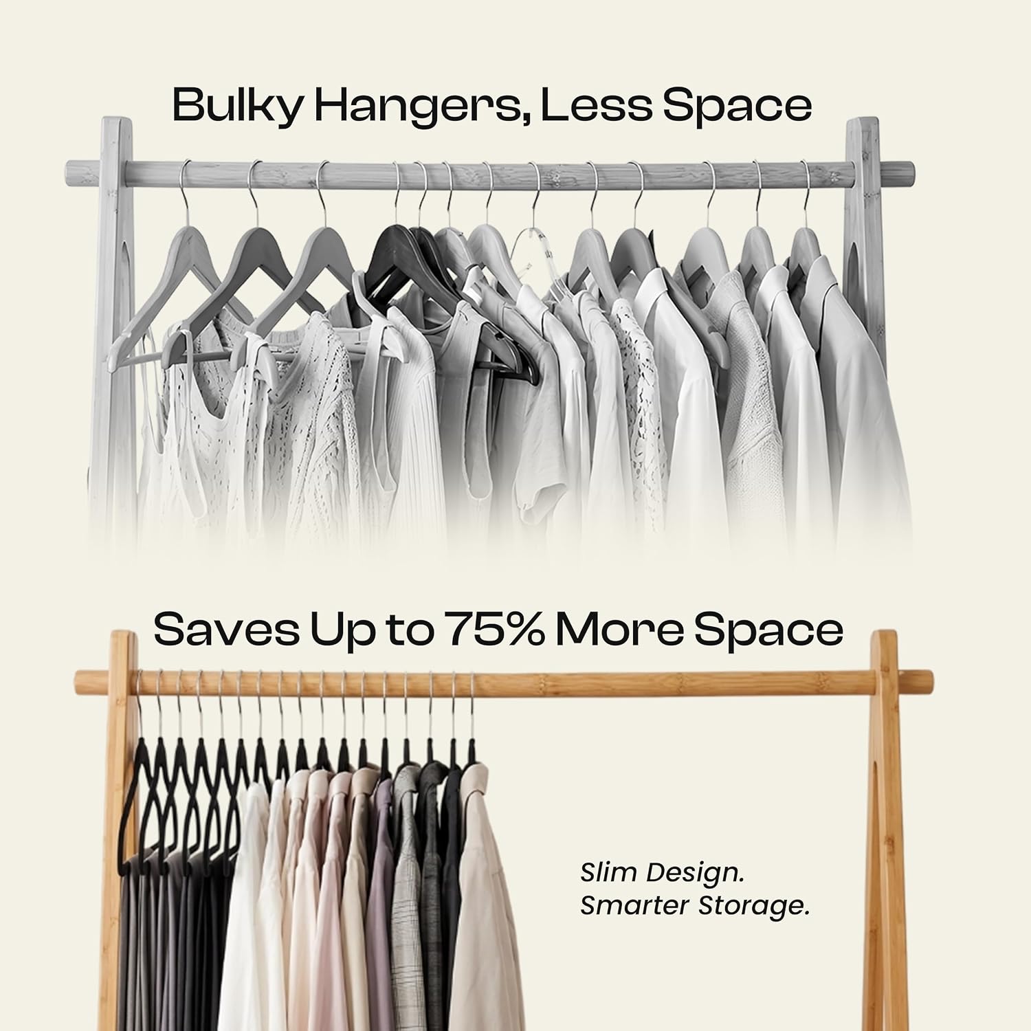 Detalle 2 de Utopia Home Velvet Clothes Hangers