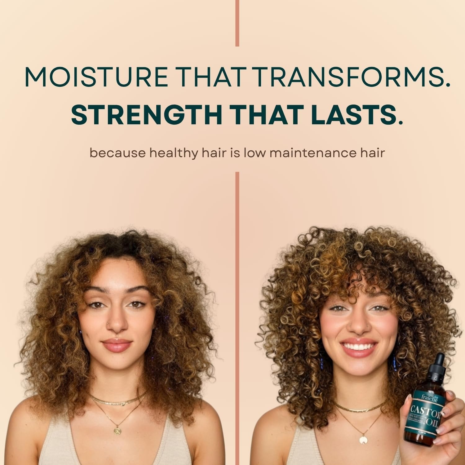 Thumbnail 6 de Live Fraiche Organic Castor Oil Lash Serum for Hair Growth (2oz glass bottle + filled mascara tube)