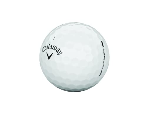 Detalle de Callaway Hex Soft Golf Balls 2019 – White, 24 Ball Pack