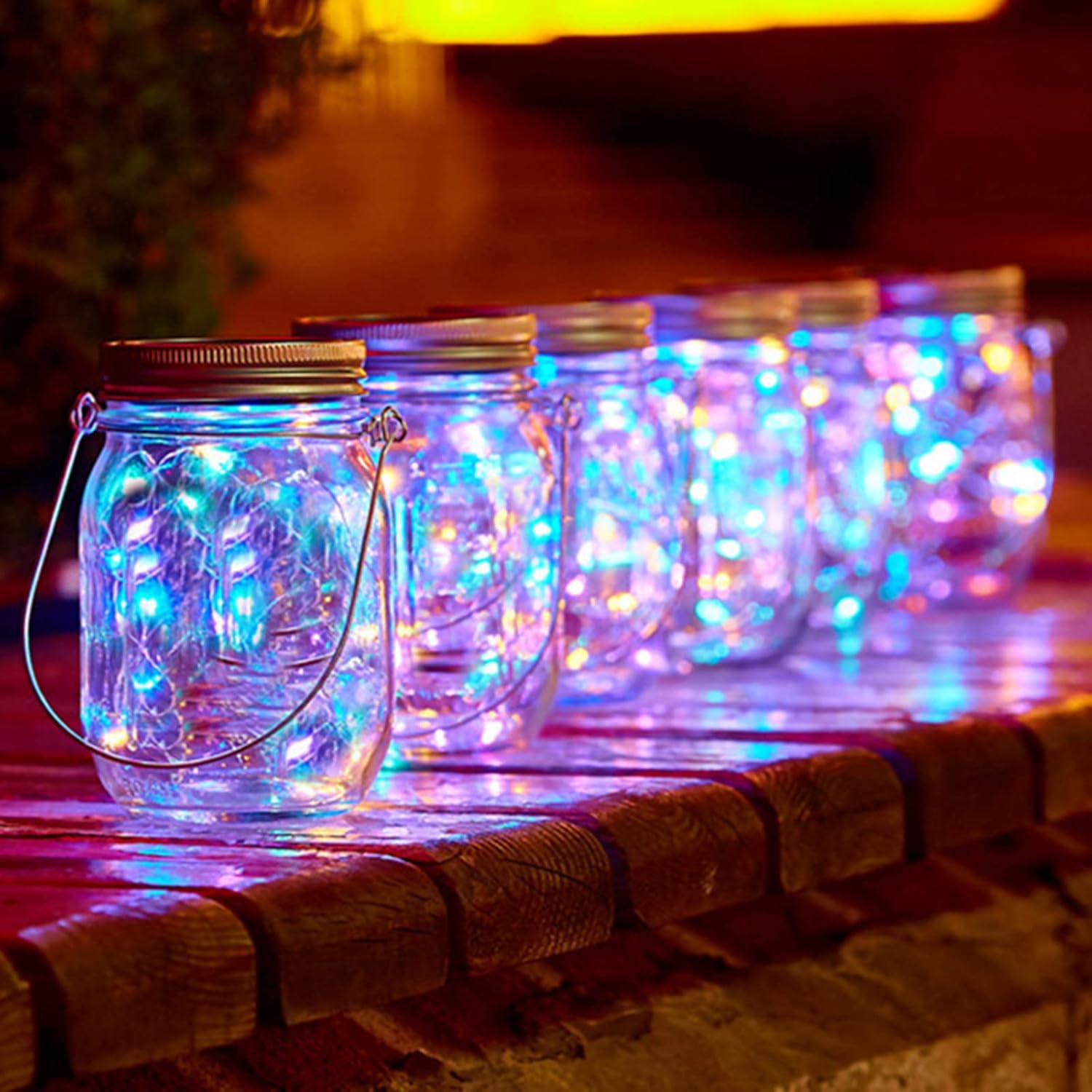 Thumbnail 5 de Melofo 10 Pack LED Fairy String Lights — 3M Battery Operated Copper Wire Lights