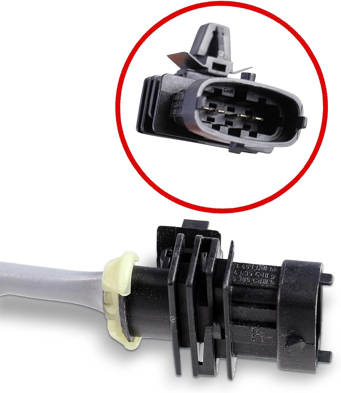 Detalle 2 de Bosch 0258010121 – Sonde Lambda avec Connecteur Spécifique au Véhicule