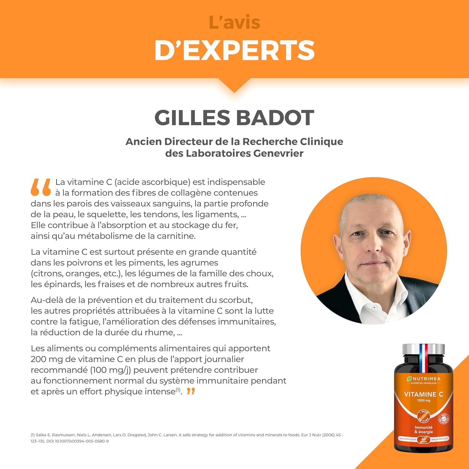 Thumbnail 5 de Nutrimea VITAMINE C – Ascorbate de calcium 1000 mg (60 gélules vegan)