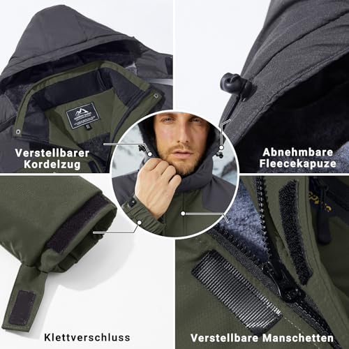 Detalle 2 de Vestes polaires KEFITEVD imperméables ⚙