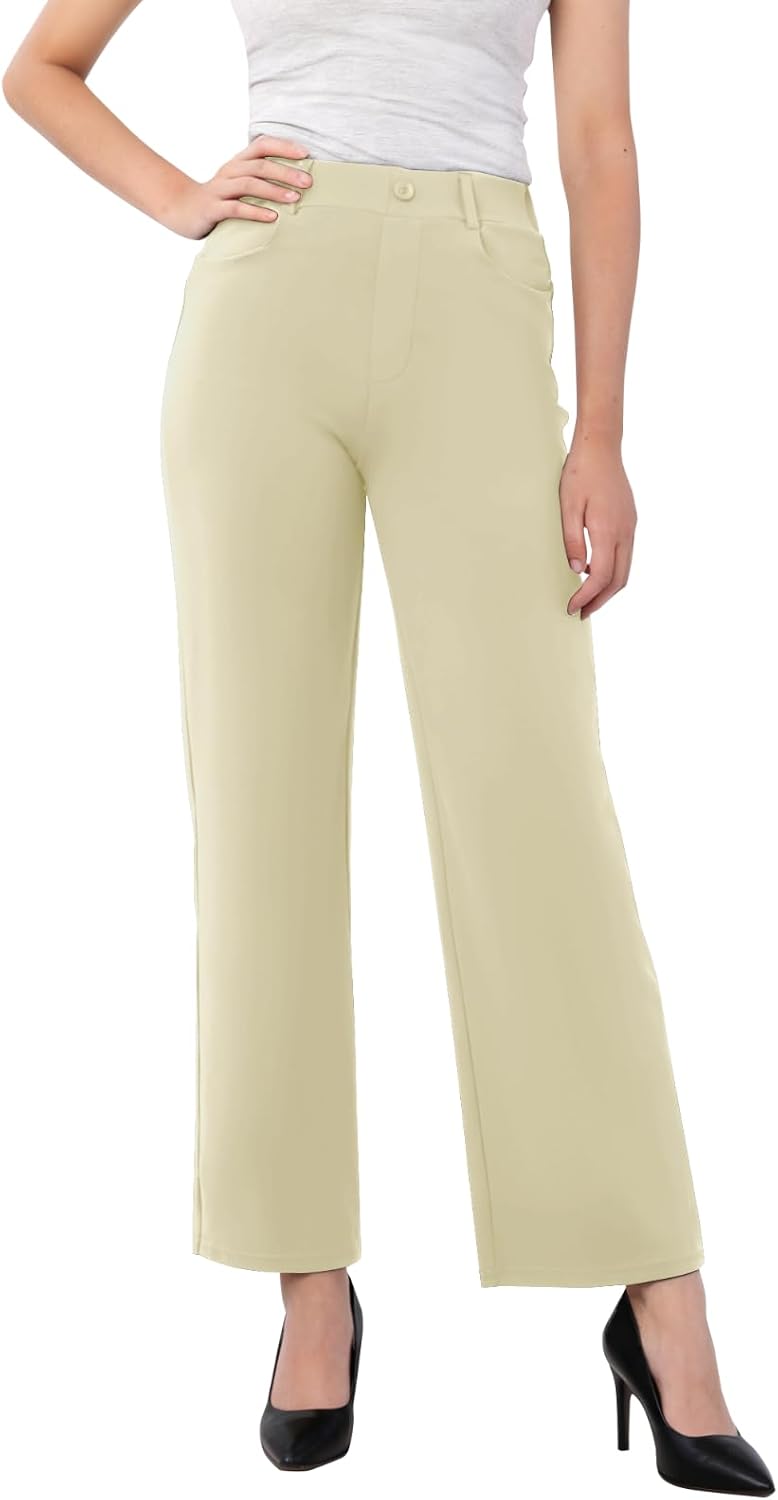 Detalle 2 de Pantalon stretch taille haute Glacspyg