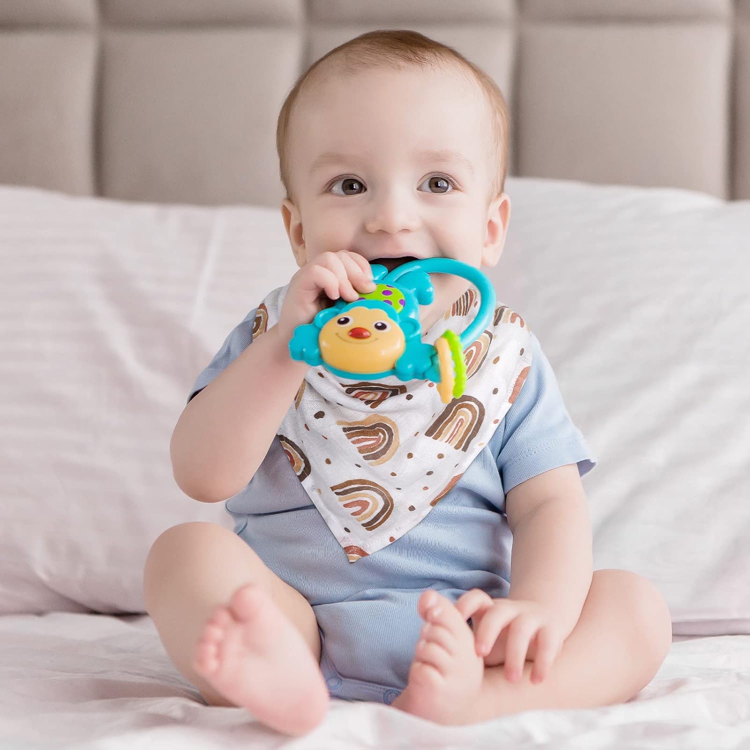 Thumbnail 1 de GLLQUEN BABY Musselintücher 70×70 cm