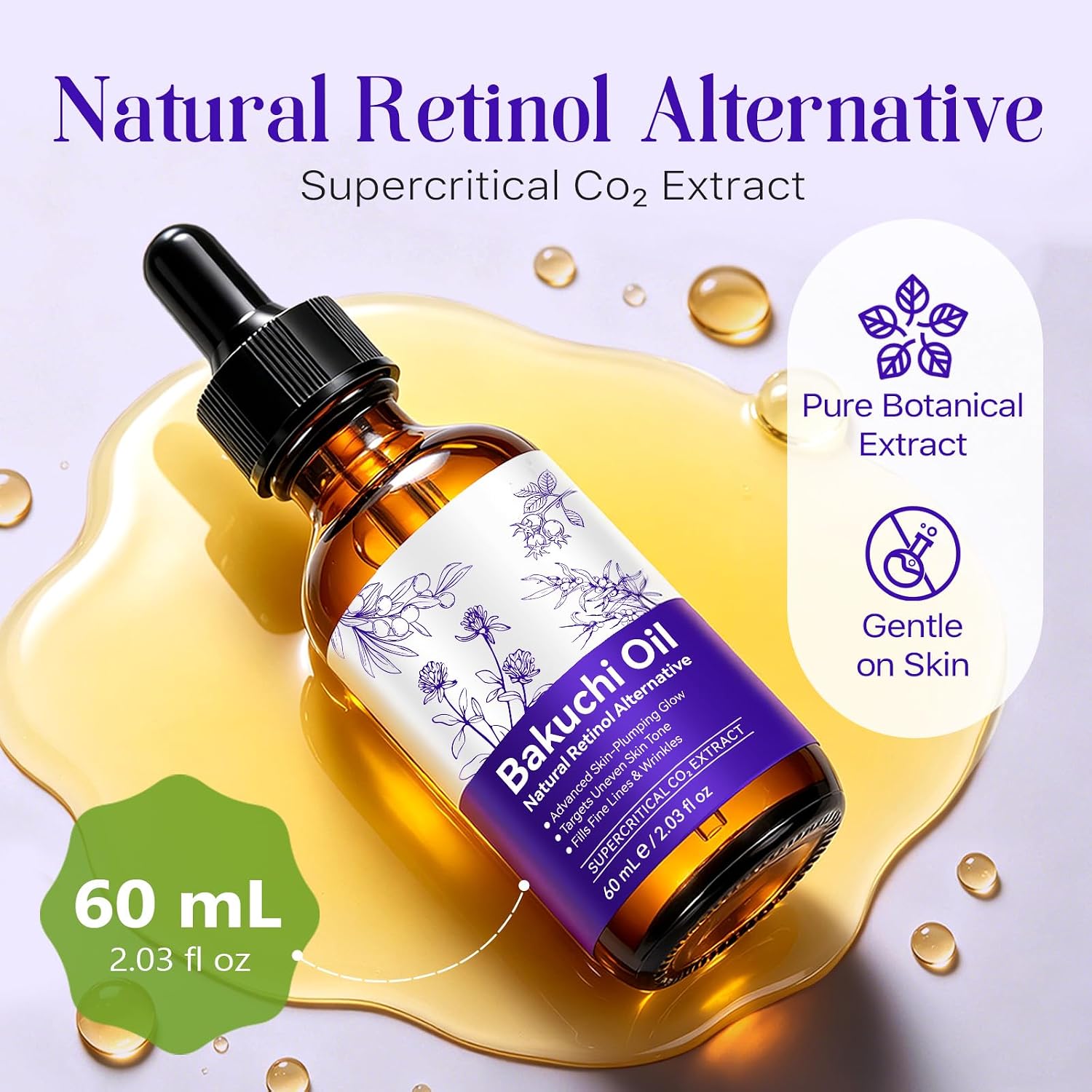 Detalle 2 de Bakuchiol Oil 2.03 oz