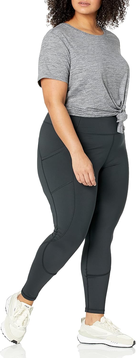 Thumbnail 6 de Amazon Essentials Women's High Waisted Active Sculpt Workout Full Length Leggings with Pockets (Plus Size)
