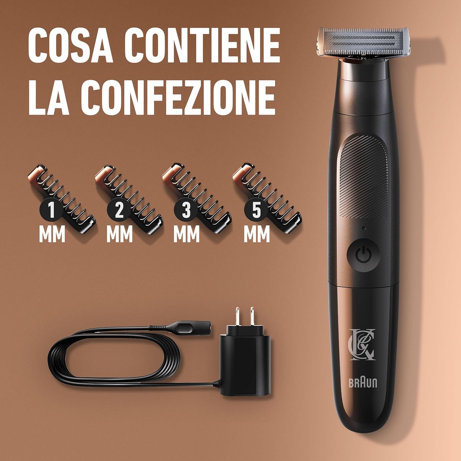 Thumbnail 5 de King C. Gillette Style Master rasoio elettrico barba 4 pettini