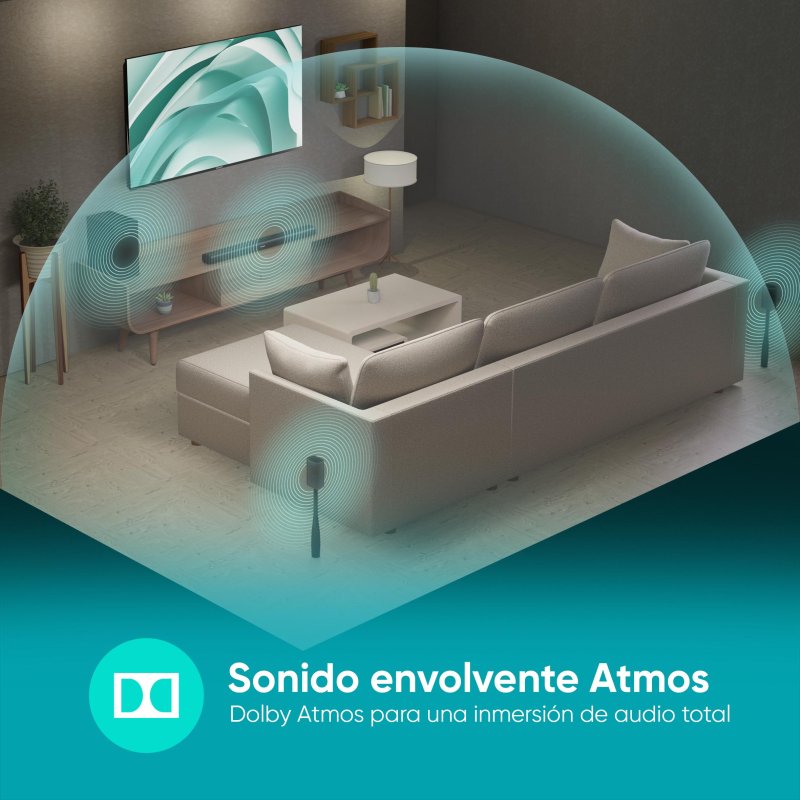 Thumbnail 2 de Nilait NI-SOUNDBSU-200ATM Barra de sonido 200W Dolby Atmos