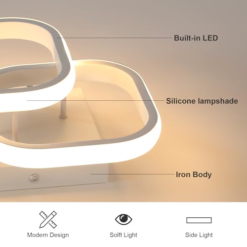 Thumbnail 3 de Comely Pack 2 plafones LED 24 W, 27 cm