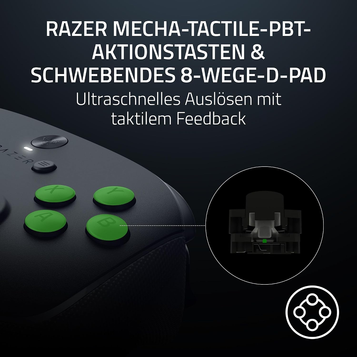 Thumbnail 6 de Razer Wolverine V3 Pro 8K PC – Kabelloser E-Sport-Controller für den PC