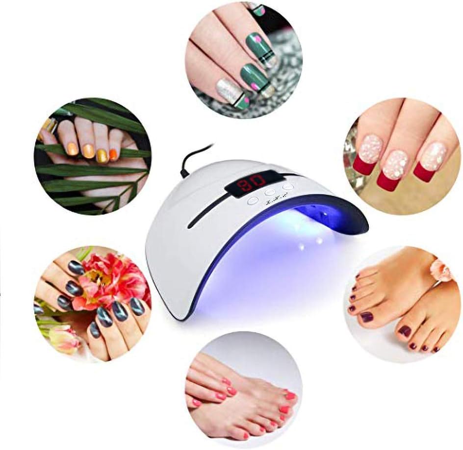 Thumbnail 5 de LED UV Nail Lamp 3-timer LED Nail Dryer 💅