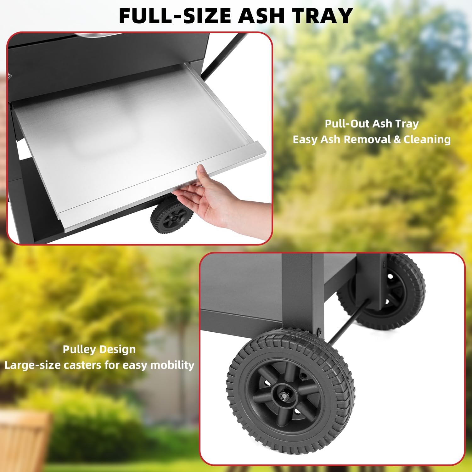 Thumbnail 5 de Portable BBQ Barbecue Grill Outdoor Compact Smoker