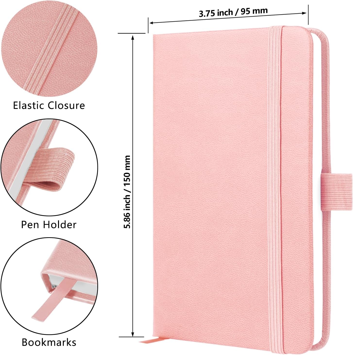 Detalle 2 de A6 Pocket Notebook 160‑Page 3 Pack