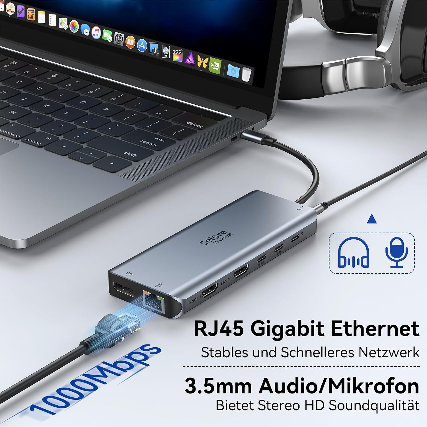 Thumbnail 6 de Docking Station Triple Display 13‑in‑1 100W PD