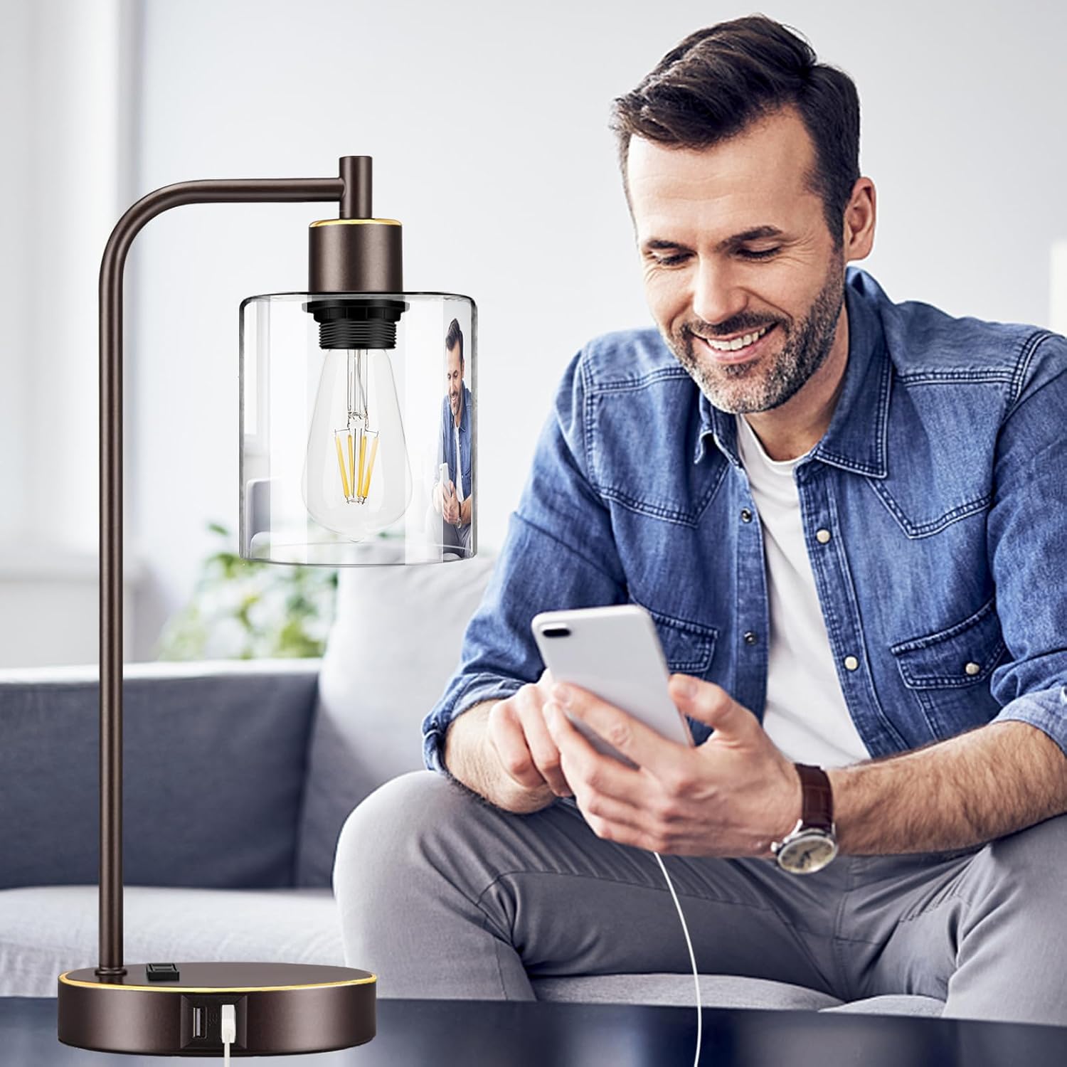 Thumbnail 6 de Touch Table Lamps, Set of 2