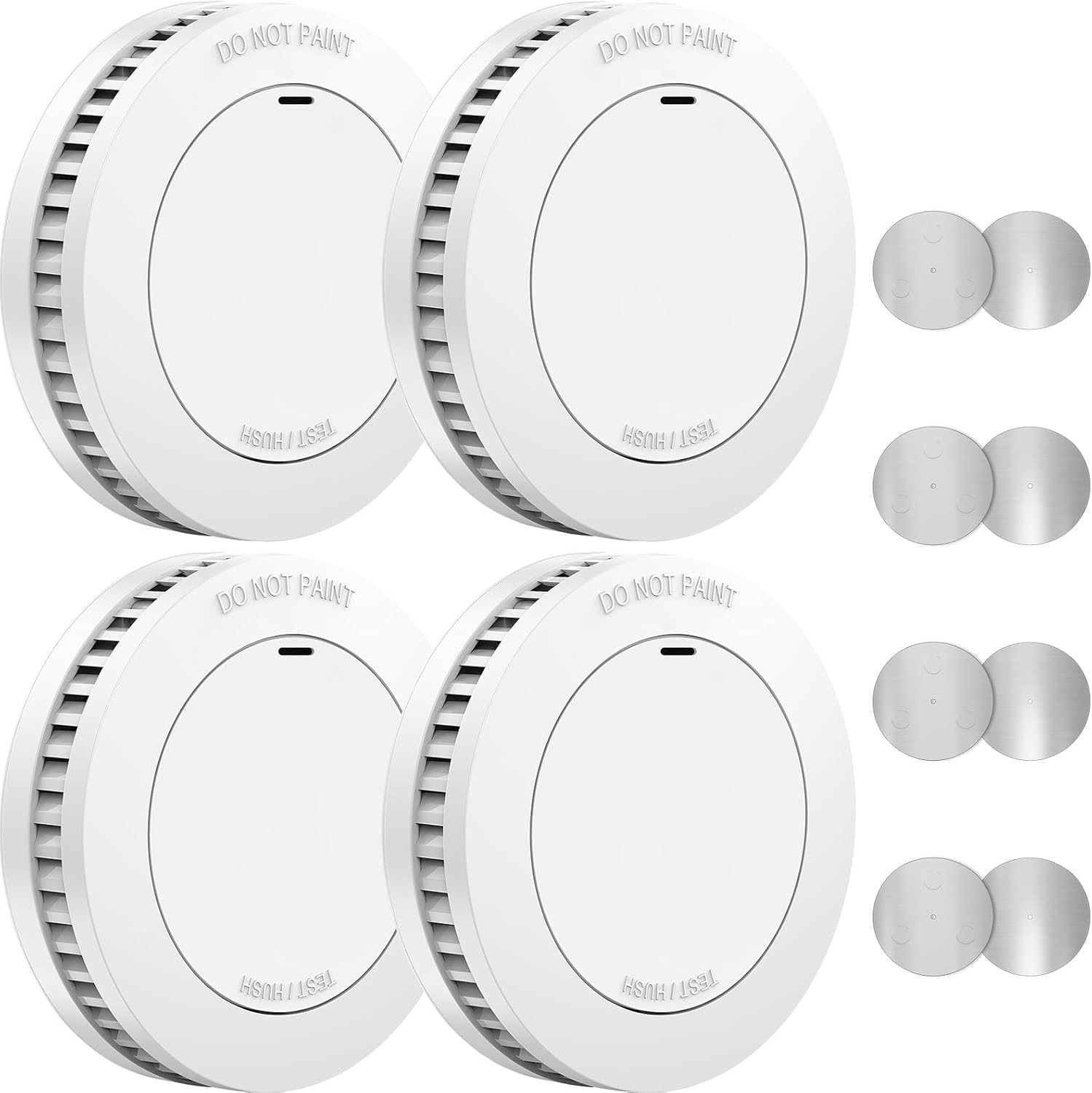 Thumbnail 6 de Xindum 10 Jahre Rauchmelder mit Magnethalter, TüV Rheinland zertifiziert (EN14604), 85 dB Alarm & Stummschaltfunktion