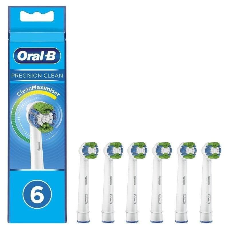 Thumbnail 1 de Oral-B Precision Clean recambio de cepillo eléctrico (80339528), pack de 6 piezas