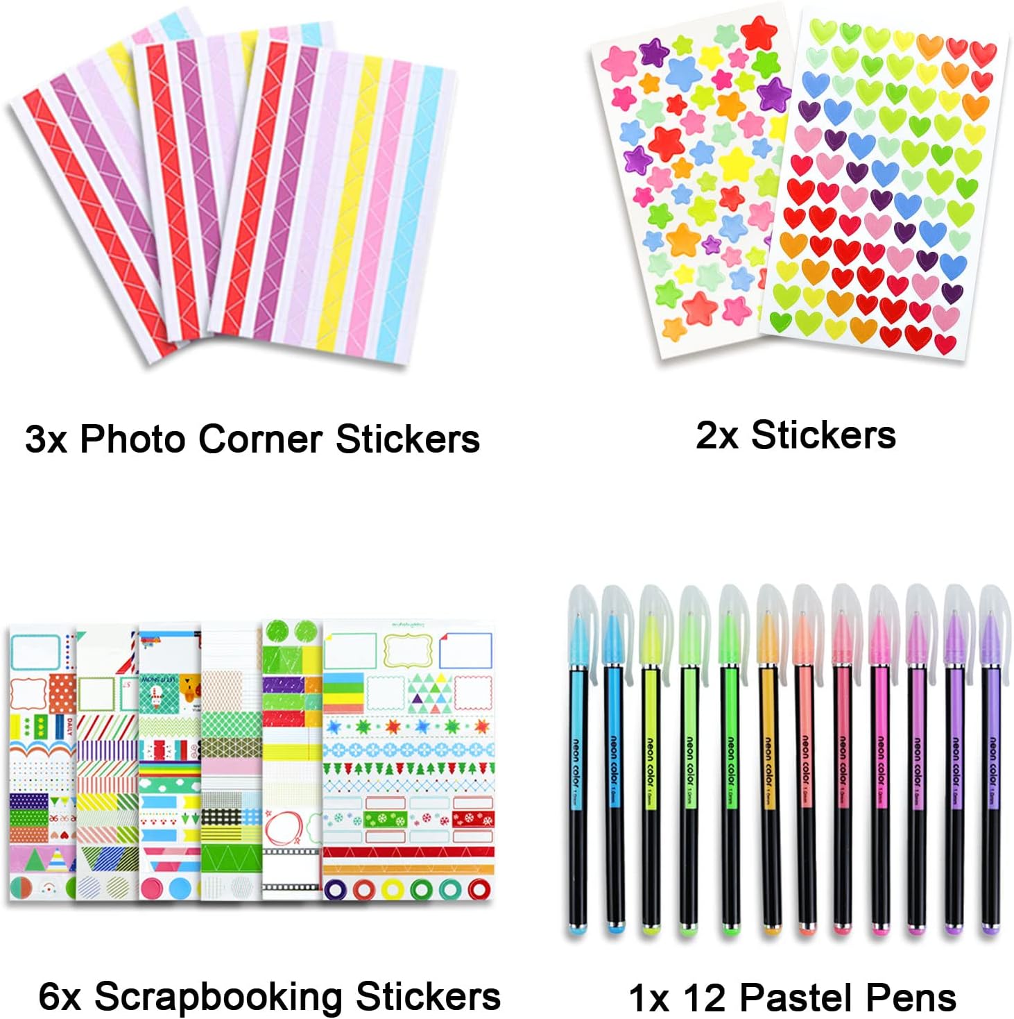 Thumbnail 1 de Vienrose Álbum de Fotos Scrapbook 10x15cm 🖼️ 80 Páginas DIY Boda y Regalos